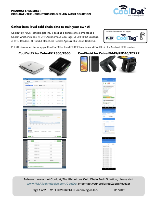 Cooldat datasheet preview